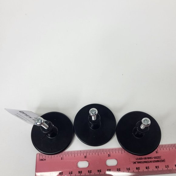 Lot of 3 BIKERS RULE Motocycle Chopper Cabinet Drawer Pull Knob Man‎ Cave - Picture 5 of 9